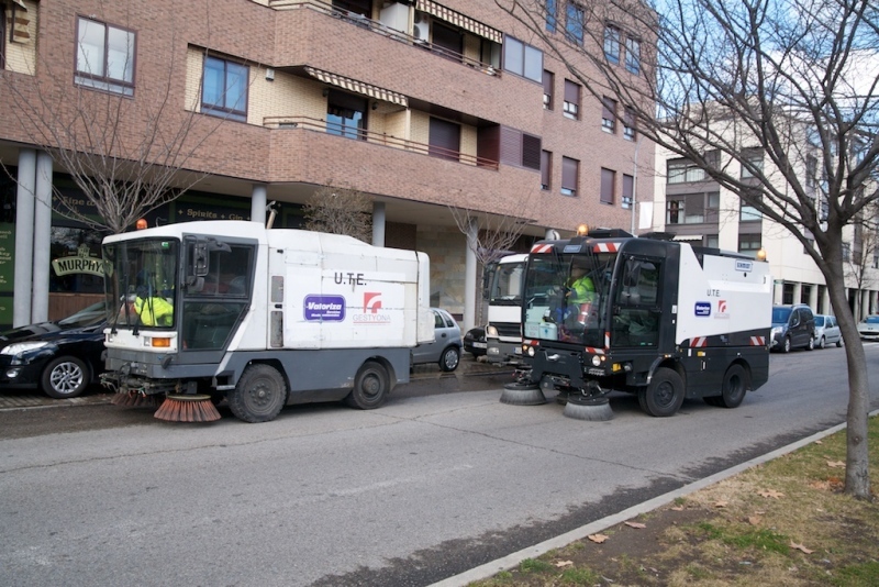 Trabajadores de Valoriza-Gestyona en Pinto.