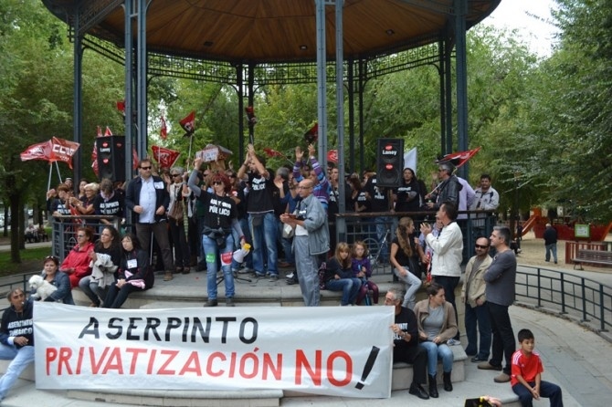 Huelga de Aserpinto de 2013.