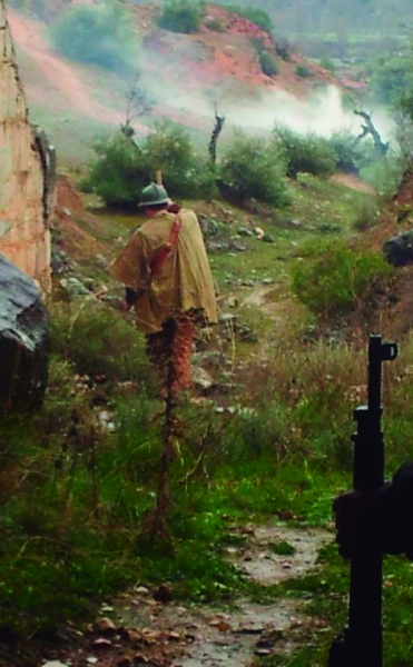 Recreación de la Batalla del Jarama.