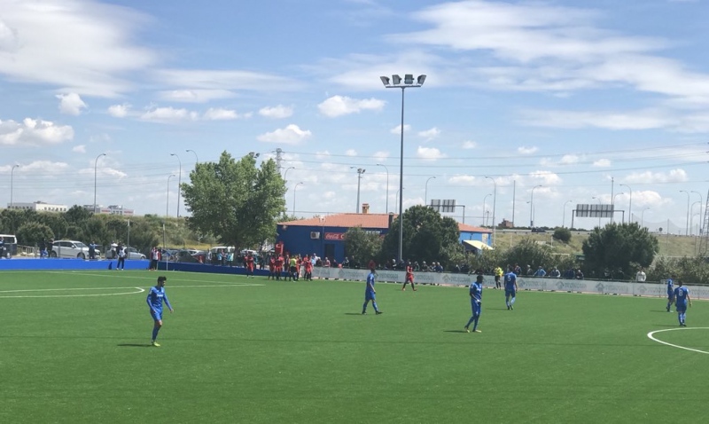 Getafe B 0 – 1 Atlético de Pinto.