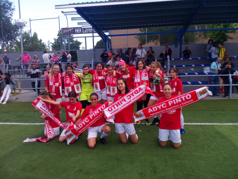 infantil femenino del Adyc Pinto.