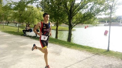 Jorge Fernández en plena carrera.