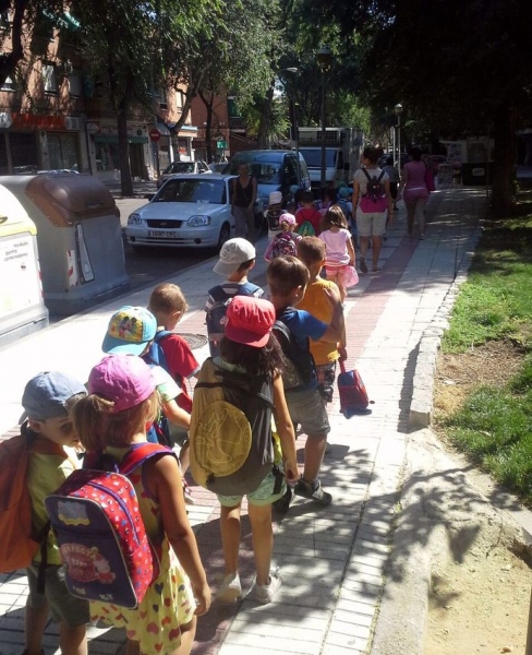 Campamento urbano de Pinto.