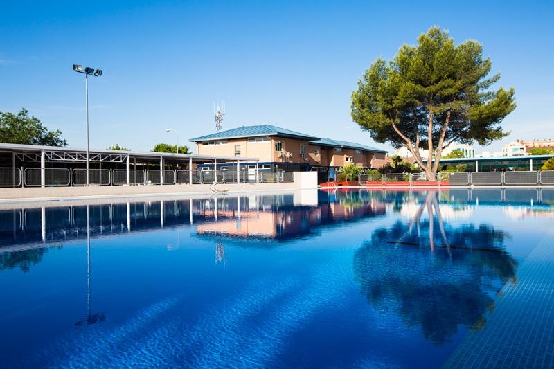 Piscina de verano de Pinto.