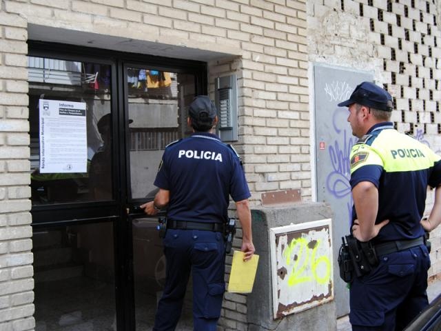 Policía de San Martín de la Vega.