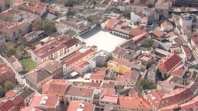 Plano aéreo de Pinto.
