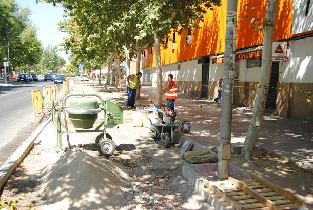 Trabajadores de San Martín de la Vega.