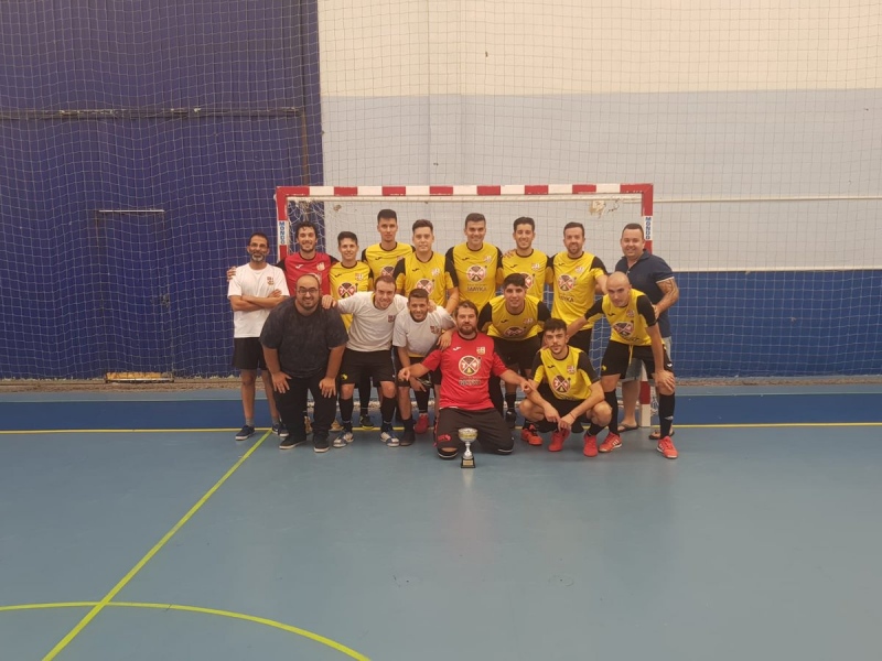 Primer equipo del Futsal Pinto.