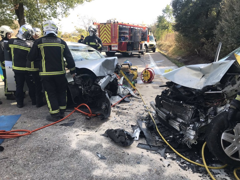 Accidente en Ciempozuelos.