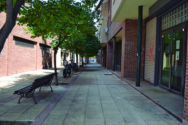 La calle sin nombre de Pinto