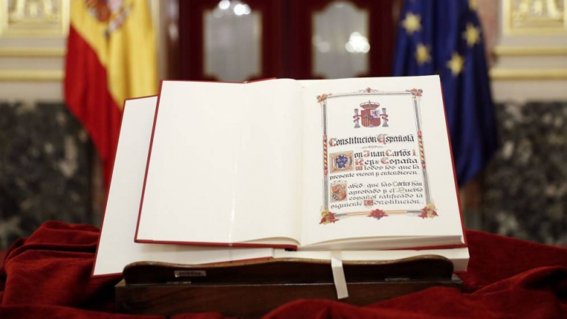 Constitución española.
