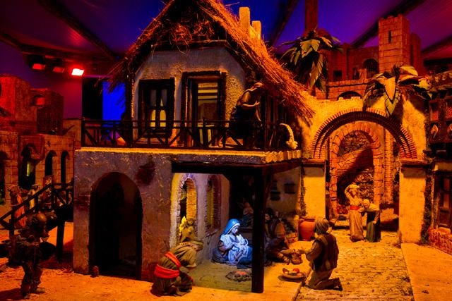 Belén de la Parroquia San Francisco Javier.