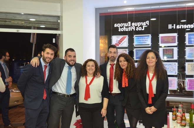 Equipo de la inmobiliaria Redpiso en Pinto.