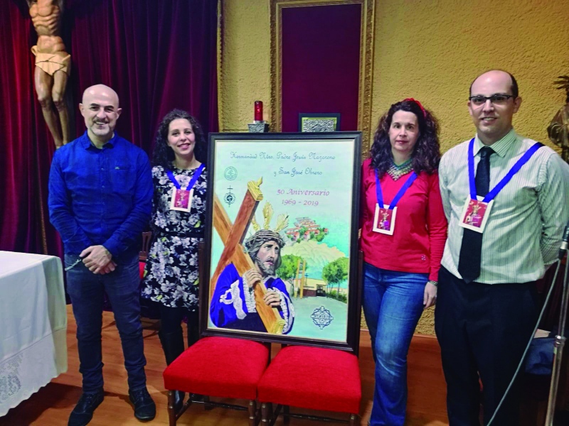 Presentación del cartel y los actos del 50 aniversario de la Hermandad.