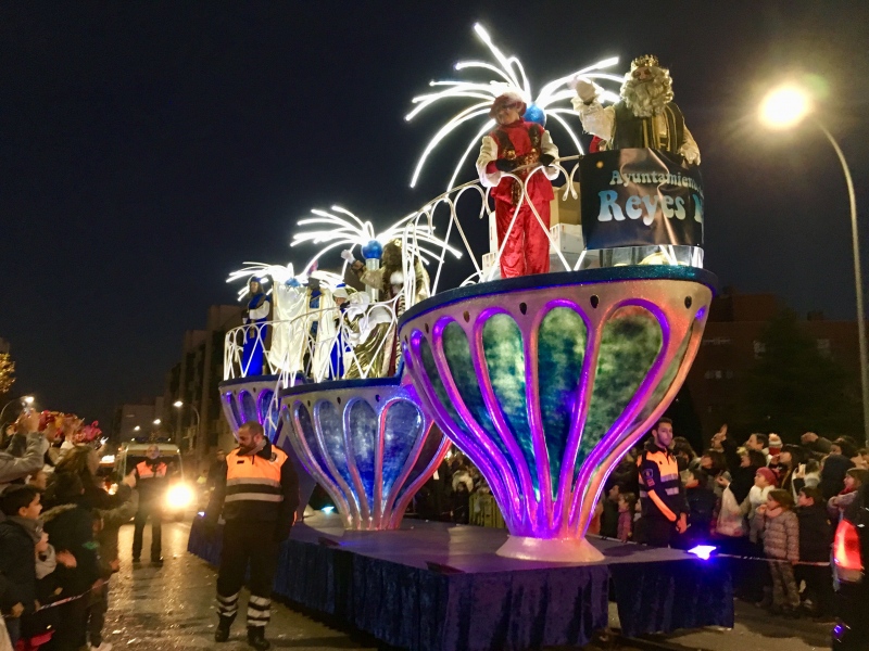 Cabalgata de Reyes de Pinto.