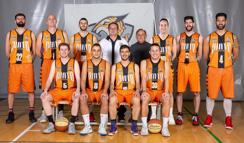Plantilla senior del Pintobasket.