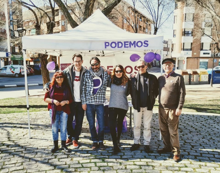 Miembros de Podemos Pinto.