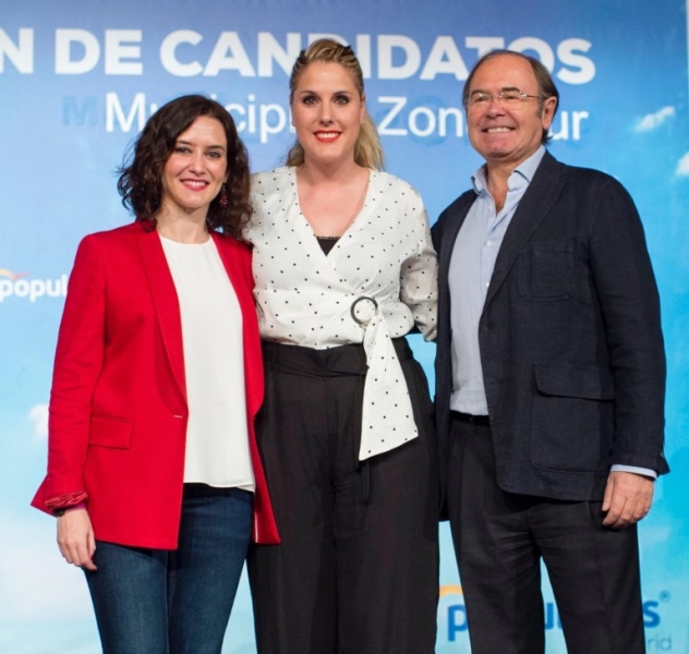 Ana María Romero, en la presentación de candidatos populares.