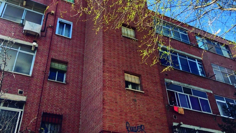 Bloque 13 de la calle Parque Éboli de Pinto.