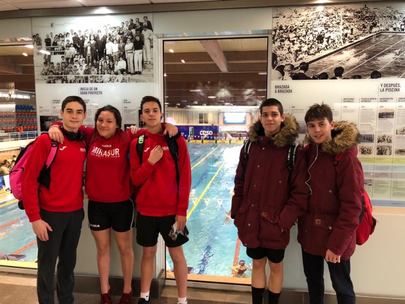 Deportistas del CN Mirasur.